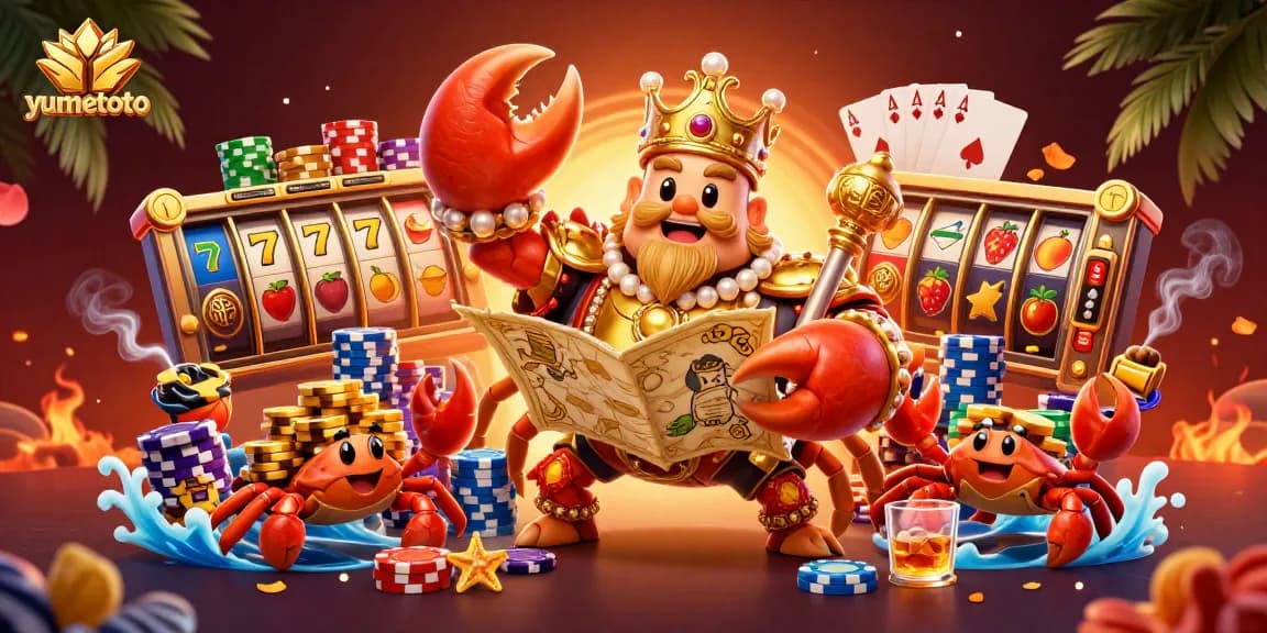 Menangkan slot di yumetoto dengan karakter 3D kunci dan variasi simbol permainan menarik.