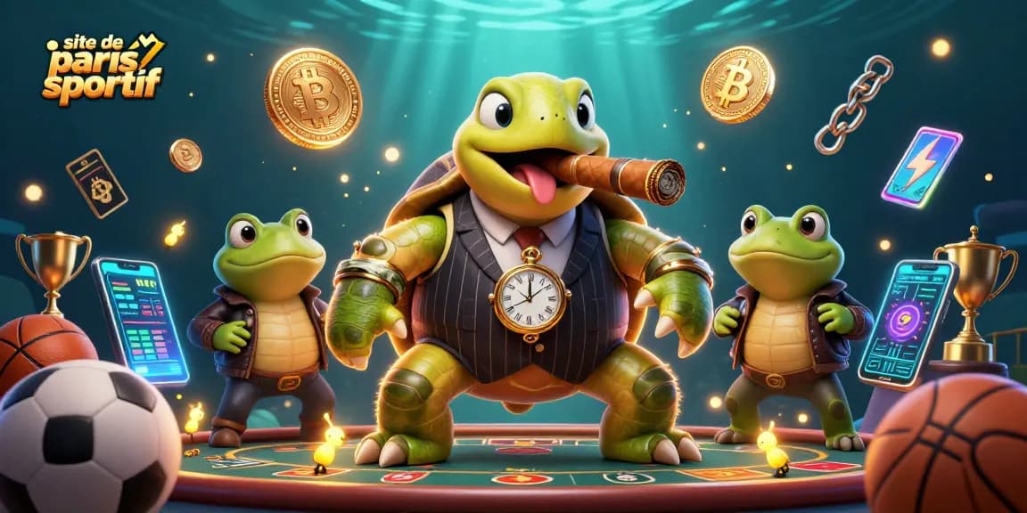 Placez vos paris sur le site de paris sportif avec des créatures amusantes et des éléments de jeu.