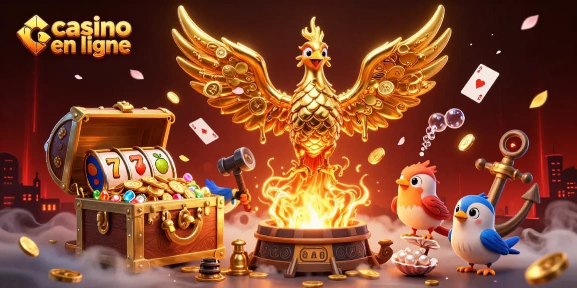Jouez sur un casino en ligne avec des machines à sous, des bonus et une expérience immersive.
