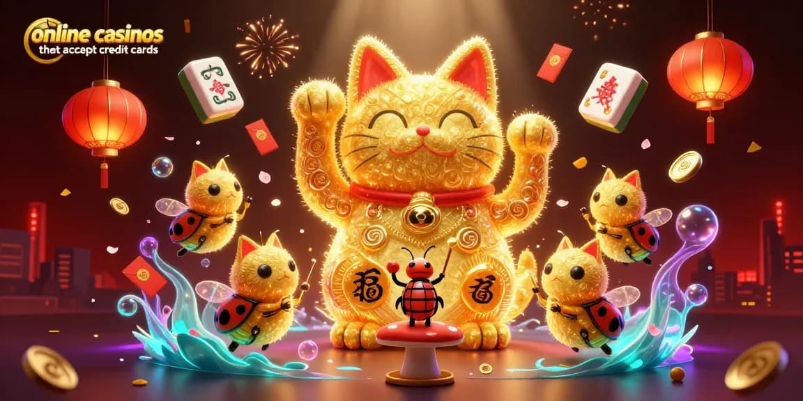 Engage with online casinos that accept credit cards through vibrant and exciting 3D gaming imagery.