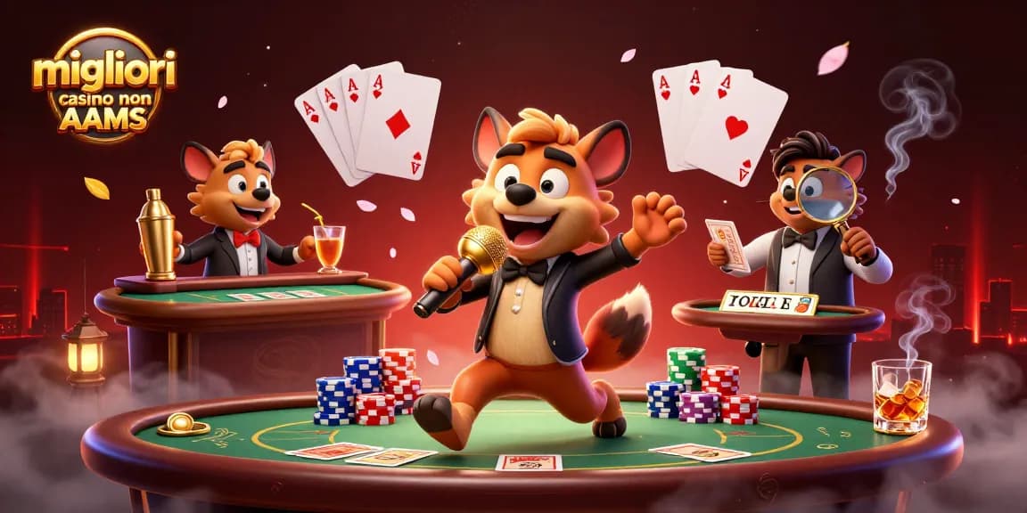 Gioca nei migliori casino non AAMS e scopri le offerte esclusive con tavoli da poker e premi.