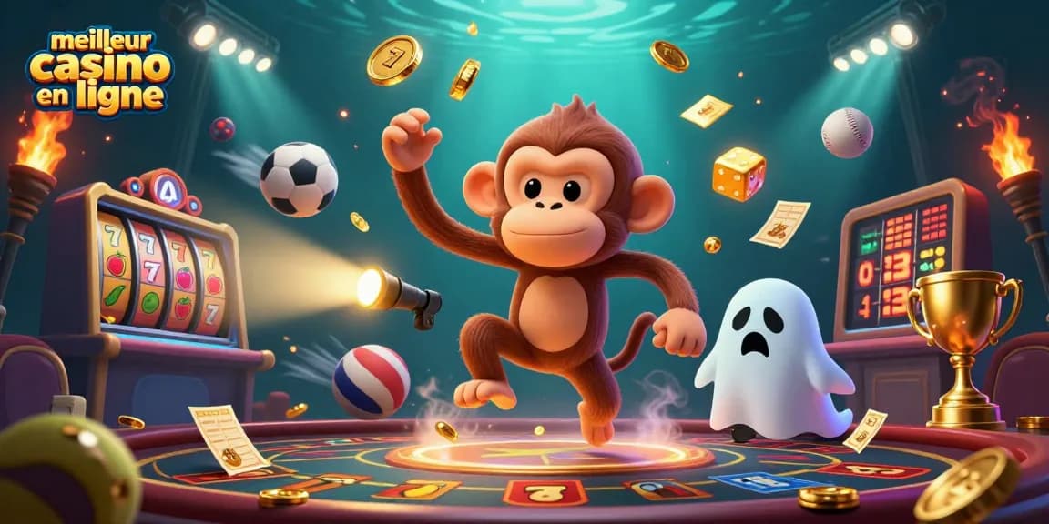 Jouer à des jeux de casino en ligne avec le meilleur casino en ligne grâce à des personnages animés et des effets dynamiques.