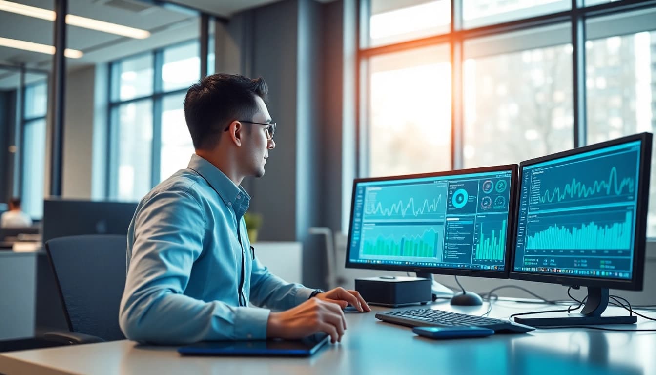 Monitor systems efficiently with Remote Monitoring and Management (RMM) in a professional setting.