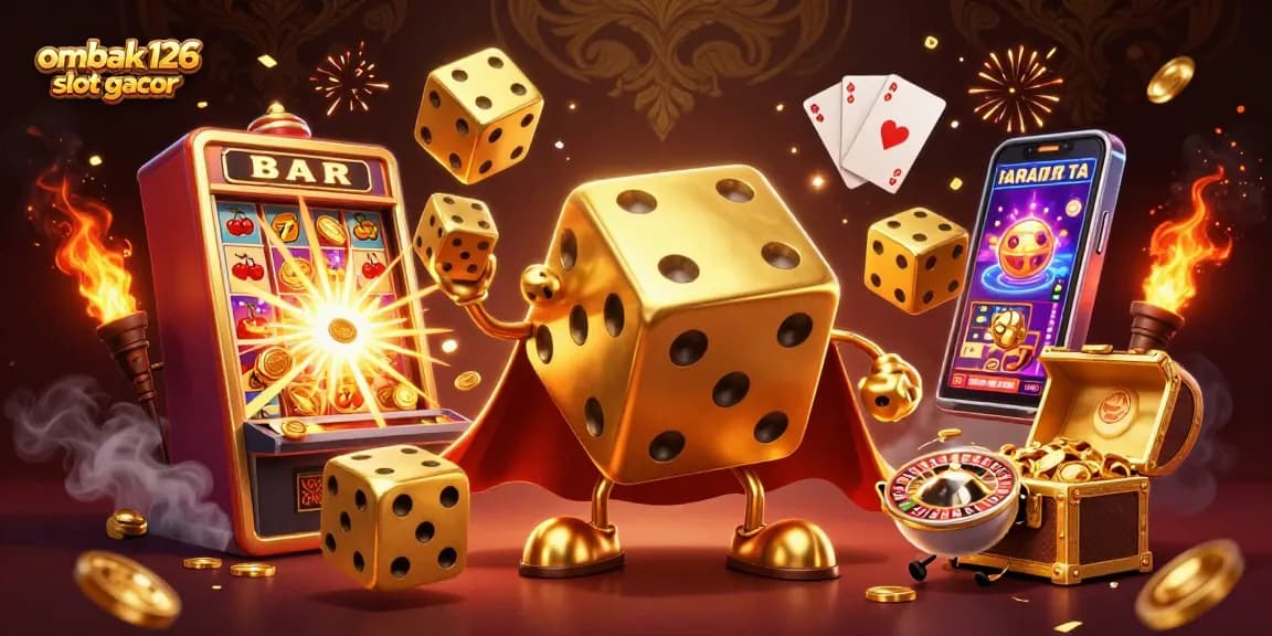 Experience the excitement of ombak126 slot gacor with dynamic casino characters and vibrant game elements.