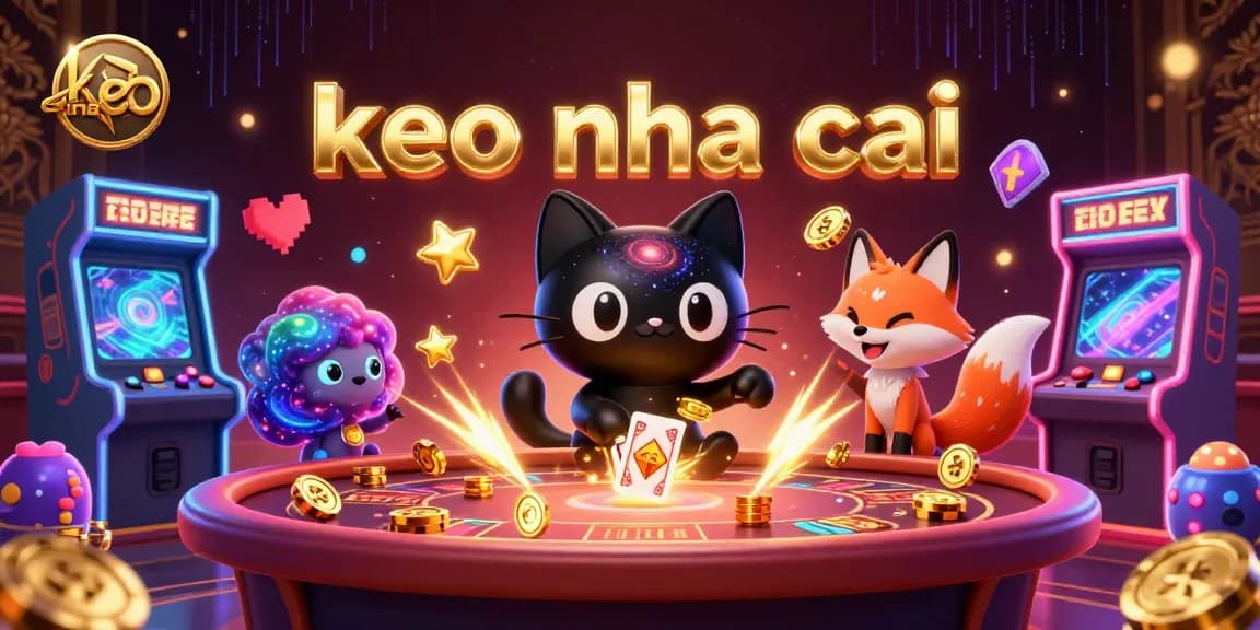 Engage with the thrilling keo nha cai experience at a dynamic cosmic casino table filled with vibrant game elements.