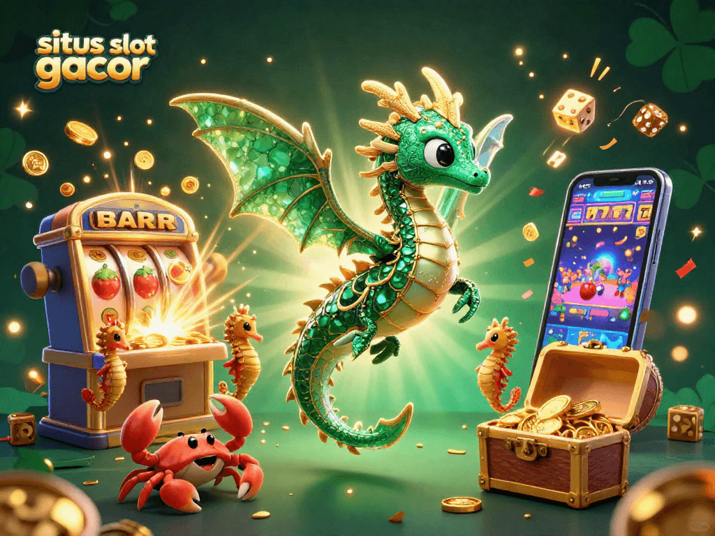 Engage with situs slot gacor through vibrant 3D casino adventure, featuring dragons, treasures, and jackpot excitement.