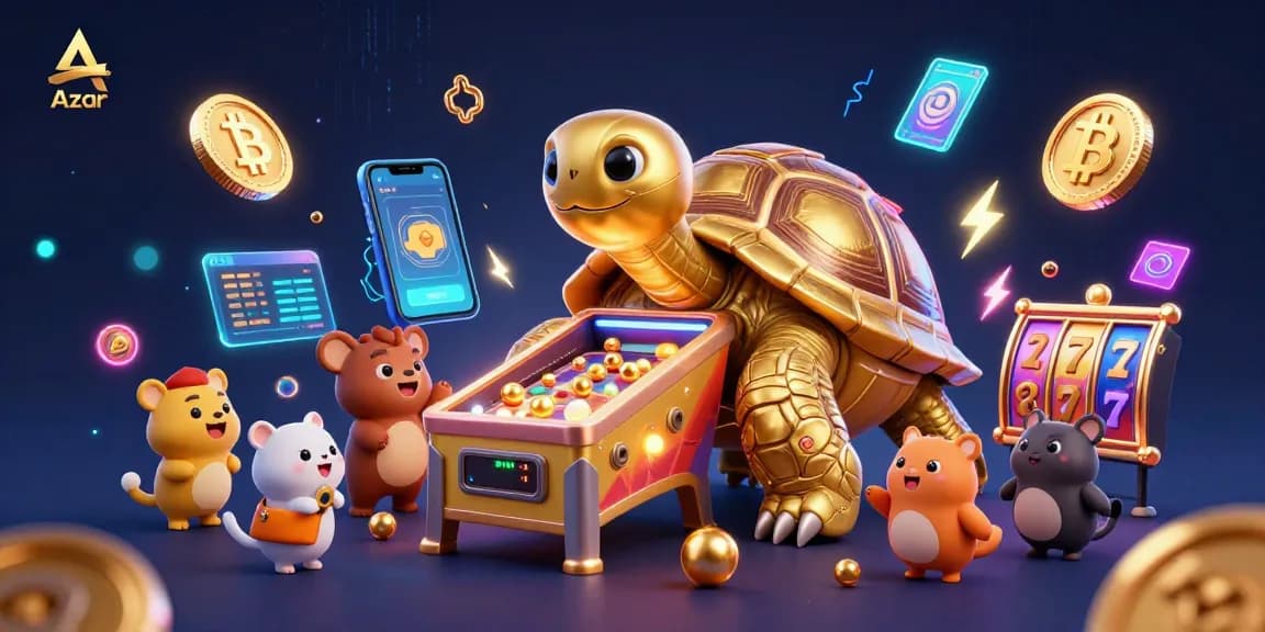 Engage in electrifying gambling with Azar's vibrant video chat world filled with dynamic game elements.