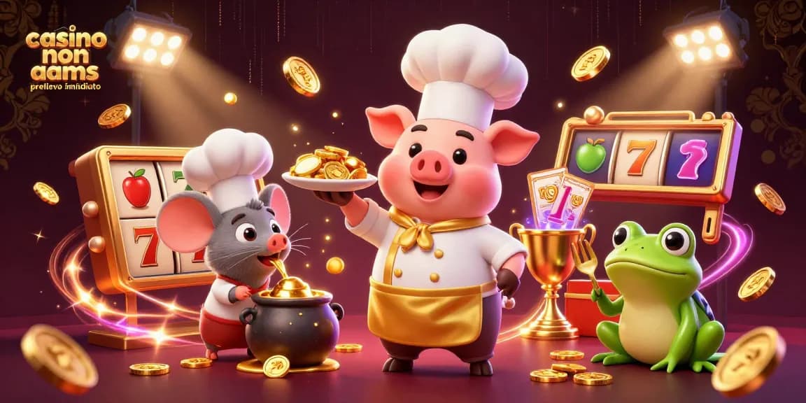 Frutta e oro confluiscono nei casinò non AAMS con prelievo immediato, un tema avvincente.