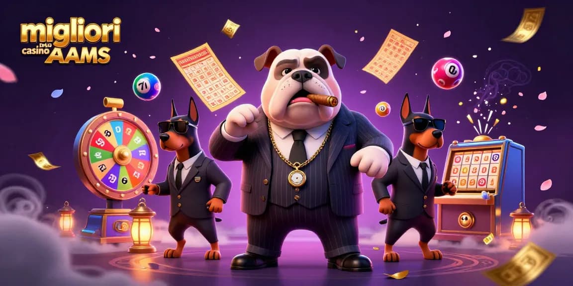 Visualizza le opportunità dei migliori casino non AAMS con una festa di lotterie e premi.