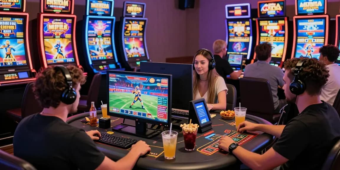 Players enjoying the thrill of credit card casinos at https://bhma.org.uk/ with diverse games and vibrant atmosphere.