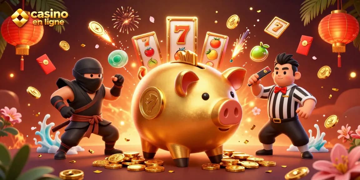 Profitez d’un casino en ligne animé par des champions avec des jackpots et des gains éblouissants
