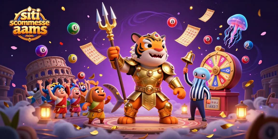 Gioca strategicamente sui siti scommesse non AAMS con questa illustrazione 3D coinvolgente.