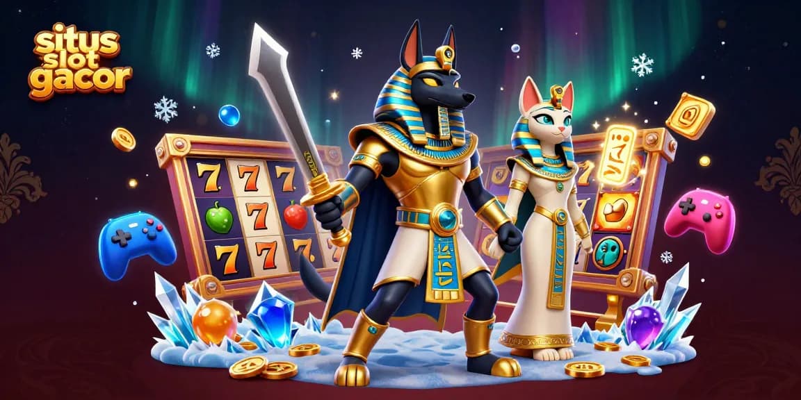 Engage with situs slot gacor featuring Anubis and Bastet in an exciting 3D casino world.