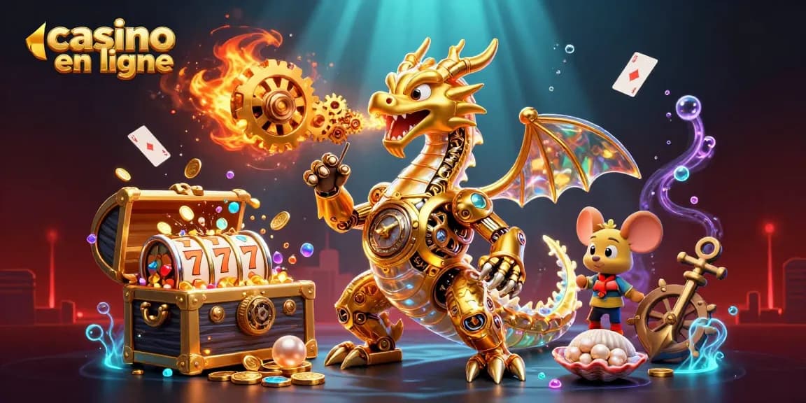 Jouez dans un univers fantastique avec le casino en ligne, où des trésors et des jeux s'entremêlent.