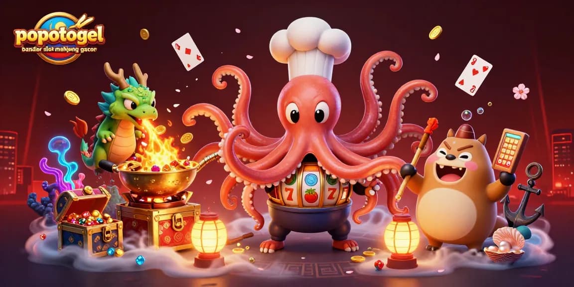 Experience thrilling gameplay with popotogel bandar slot mahjong gacor, featuring dynamic slot action and vibrant casino elements.