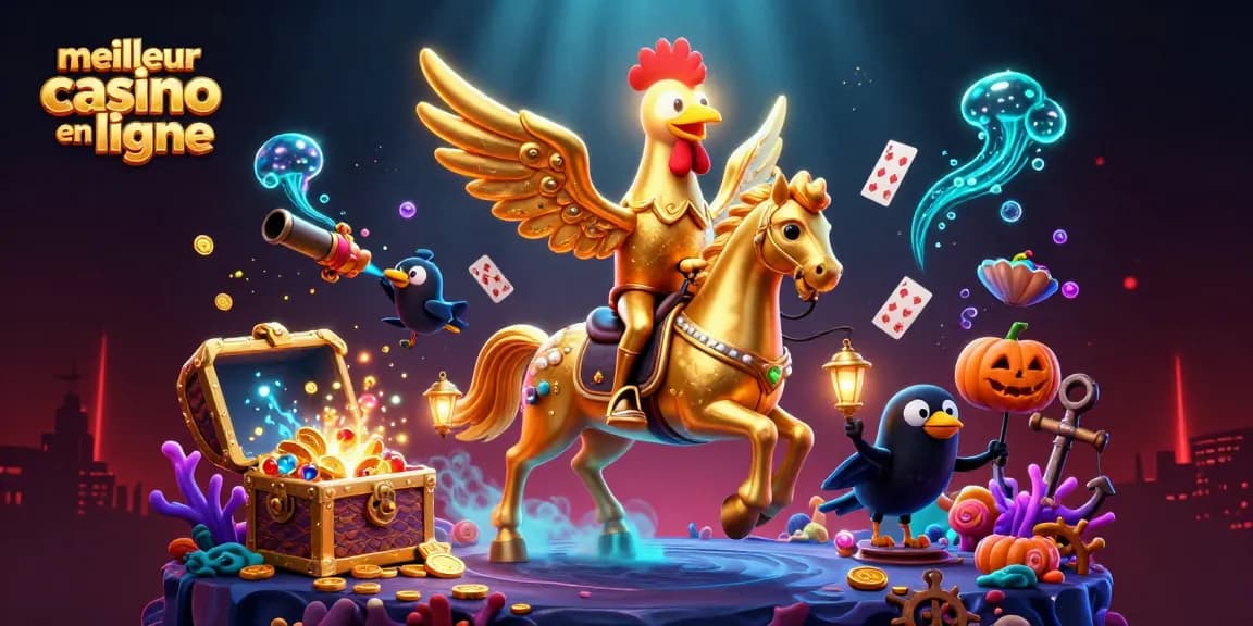 Visitez le meilleur casino en ligne où le jeu rencontre l'aventure nocturne et l'excitation.