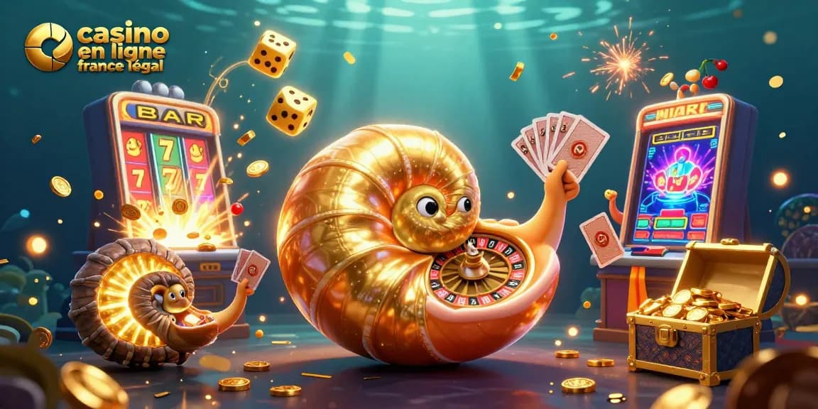 Jouer sur un casino en ligne légale en France avec un nautilus géant à roulette et des jeux éclatants