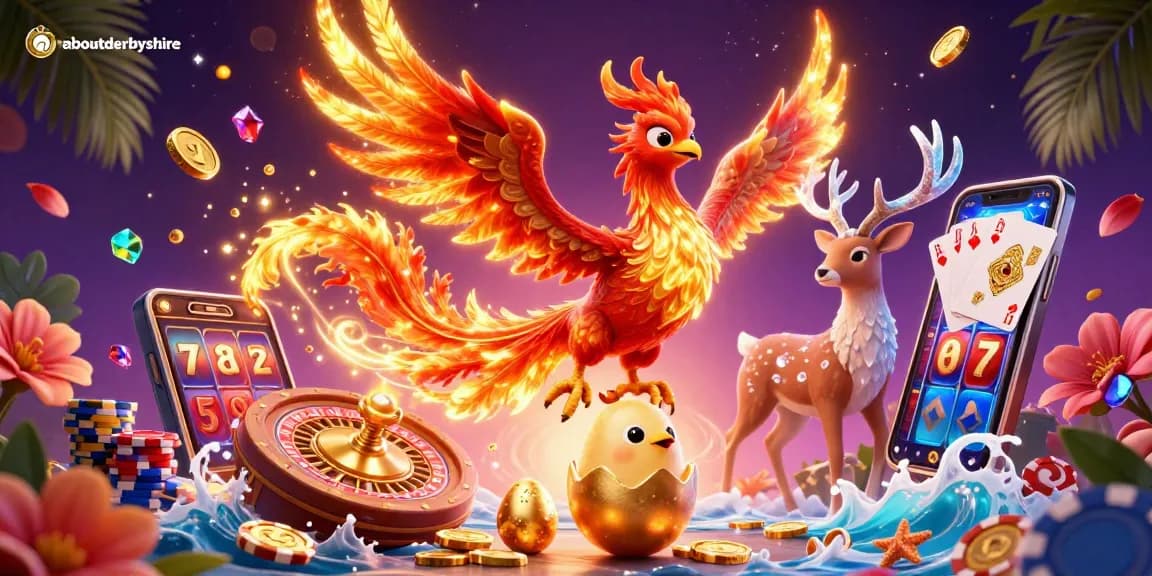 Engage with exciting Bonus Buy Slots on aboutderbyshire featuring high-energy characters and colorful casino graphics.