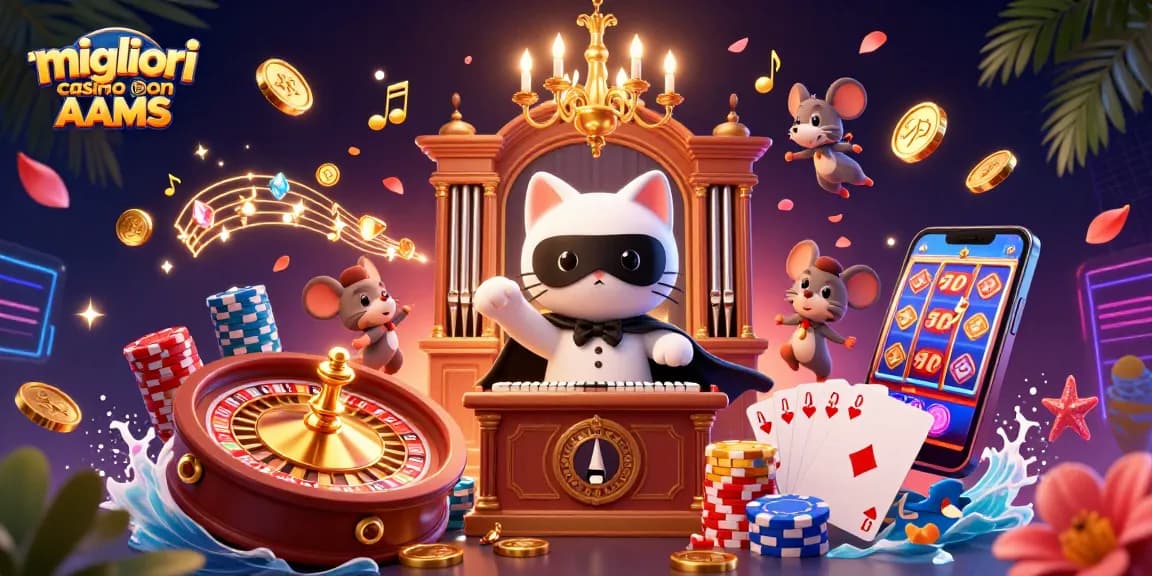 Gioca con i migliori casino non AAMS e vinci con i bonus esclusivi e le slot avvincenti.
