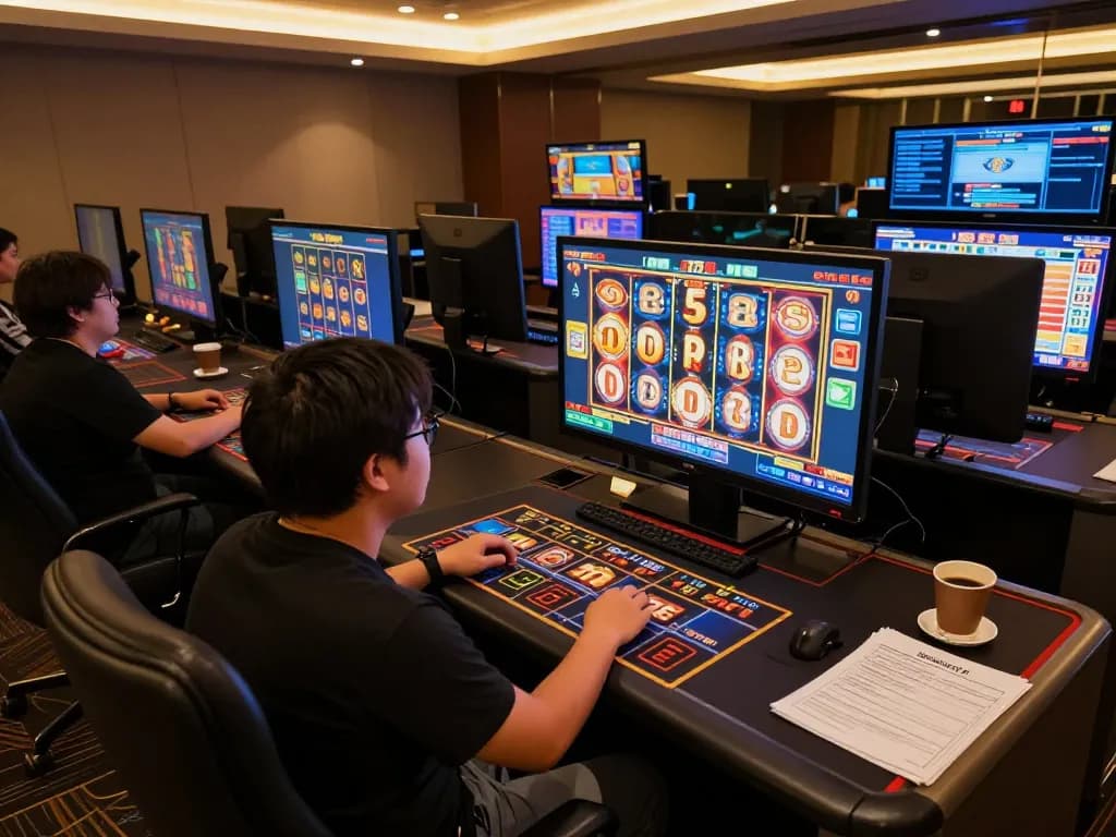 Engaging gameplay on a slot server thailand with vibrant graphics and dynamic online gambling setup