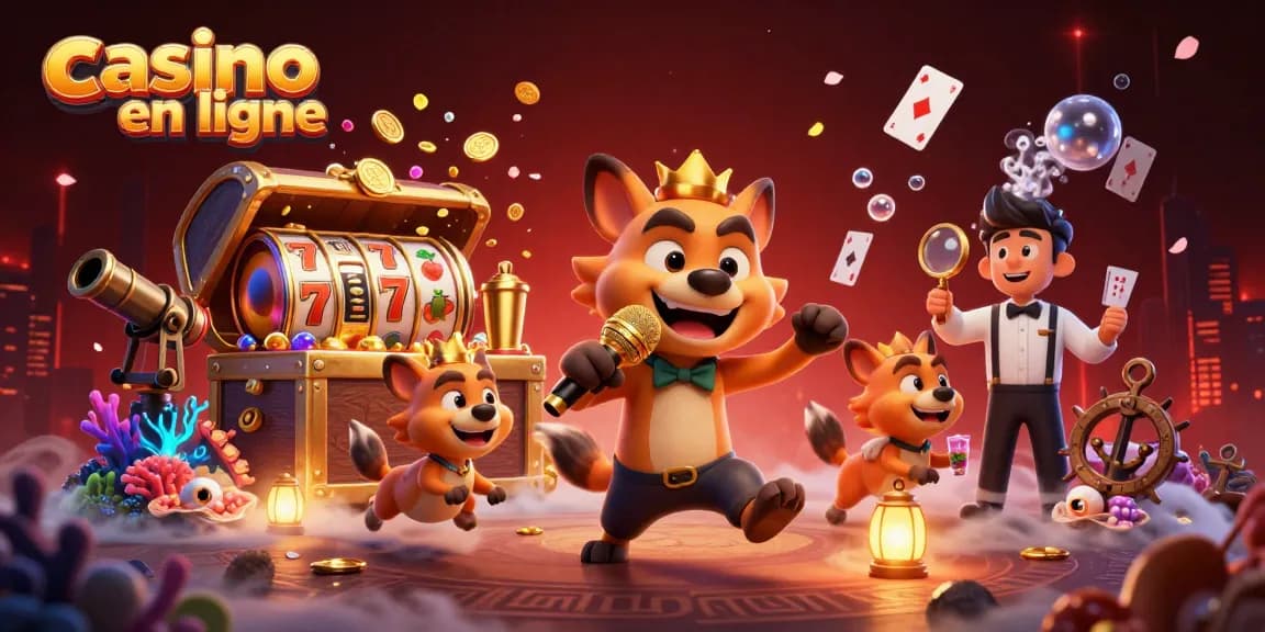 Rendez-vous dans un casino en ligne dynamique avec des hyènes animées, un humour engageant et beaucoup de gains.