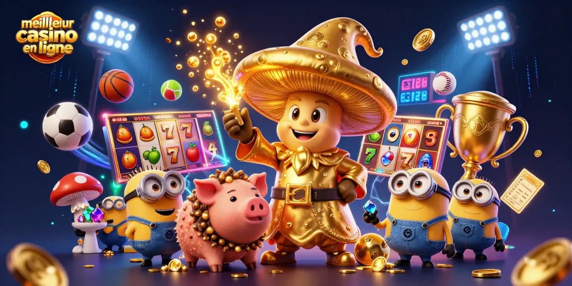 Jouer au meilleur casino en ligne avec des personnages magiques et des éléments de jeu captivants.