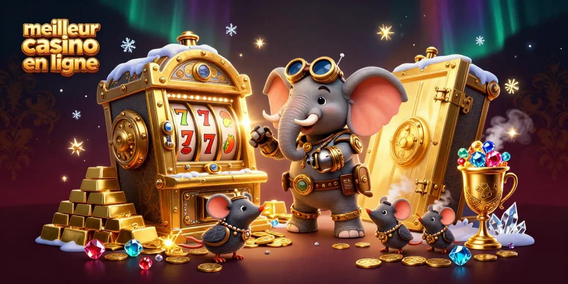 Opérez des machines à sous dans le meilleur casino en ligne avec des trésors étincelants.