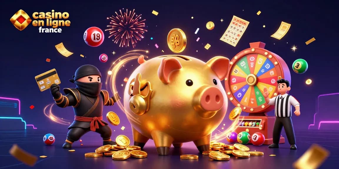 Gagnez en jouant à des jeux de casino en ligne France avec une ambiance festive et animée.
