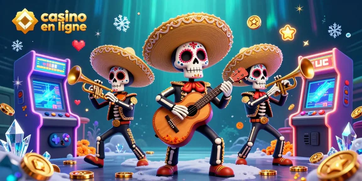 Gagnez au casino en ligne avec l'ambiance festive d'un groupe de mariachi vivant.