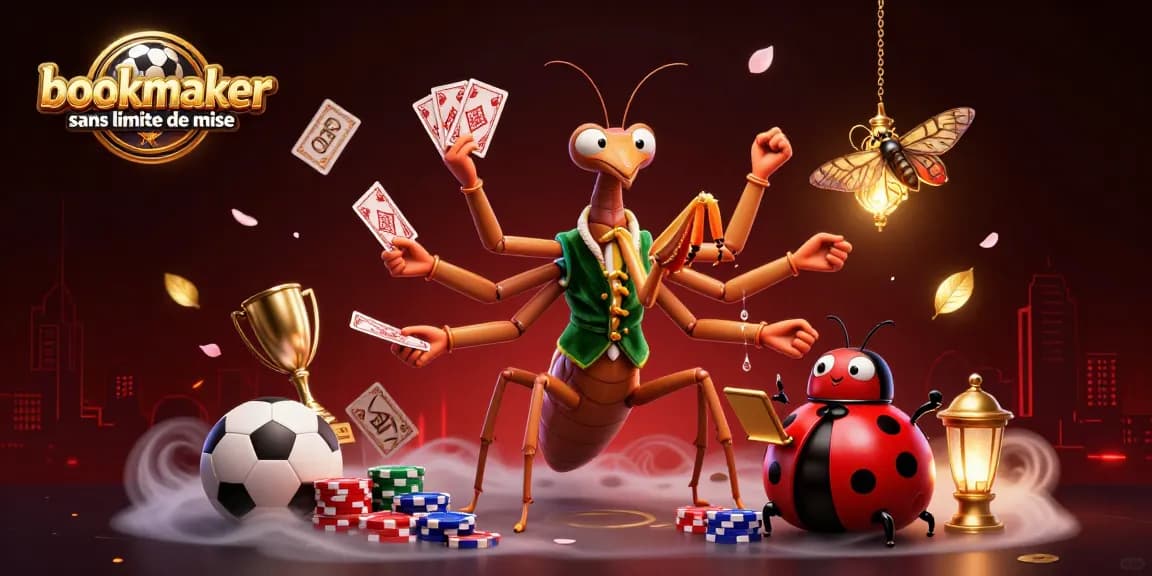 Pariez avec le meilleur bookmaker sans limite de mise, profitant d'une scène riche en éléments de paris sportifs.
