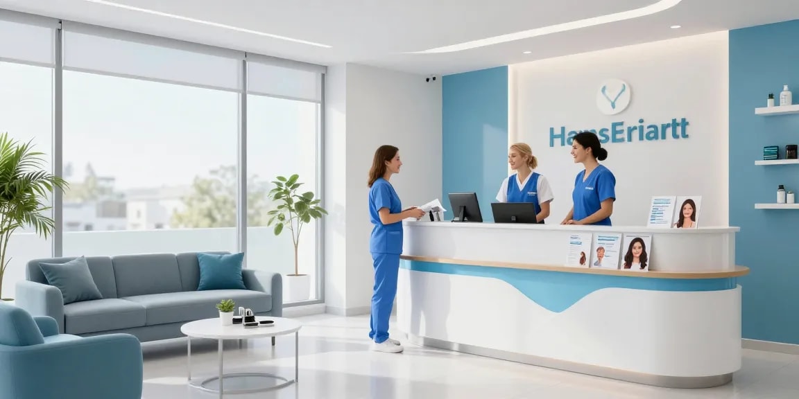 Hair transplant turkey services in modern health clinic with compassionate care.