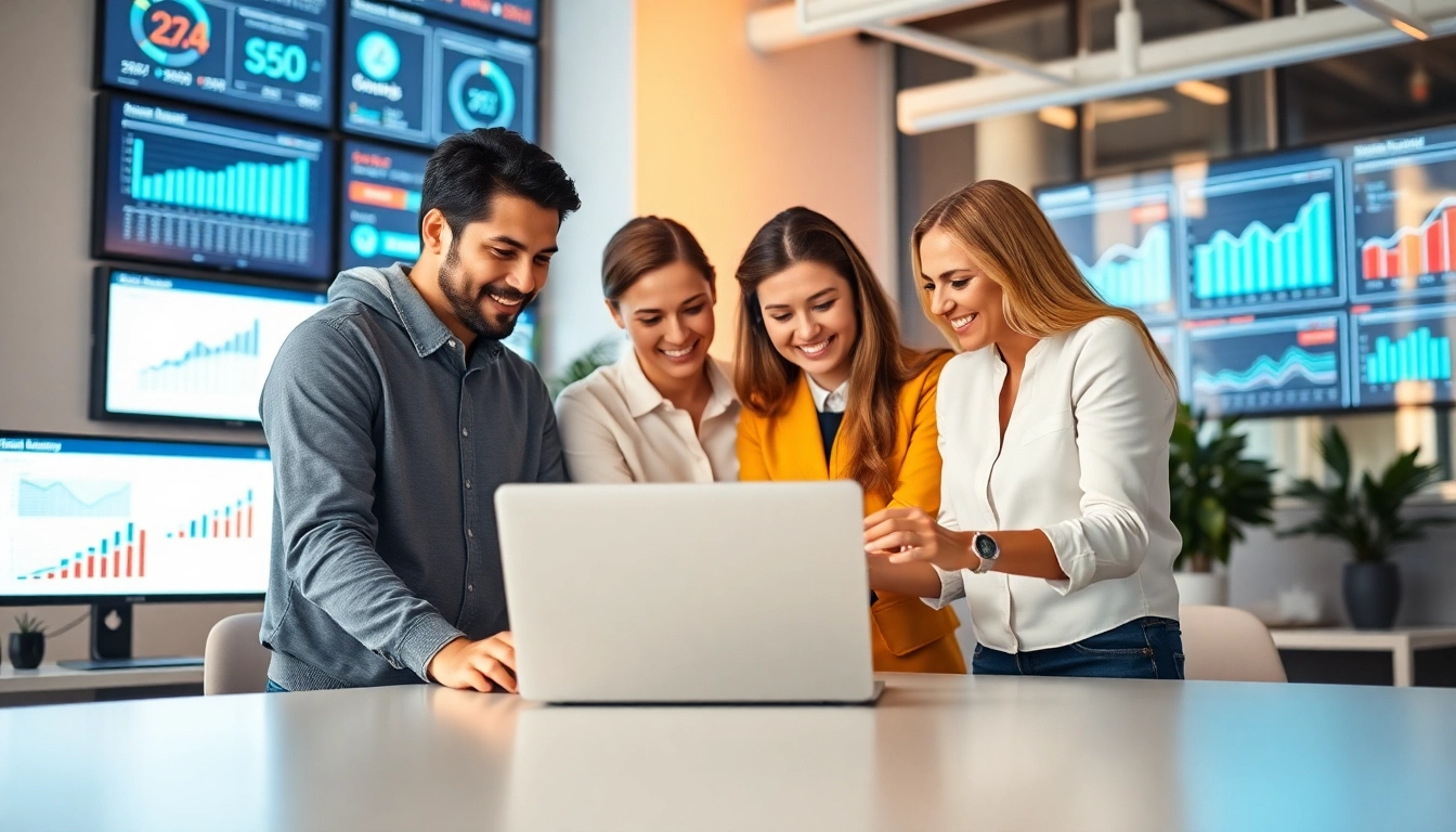 Optim intelligente Strategien für seo consulting durch ein engagiertes Team in einem modernen Büro.