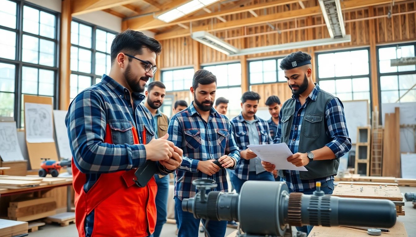 Enhance your skills in contractor apprenticeship during an interactive workshop session.