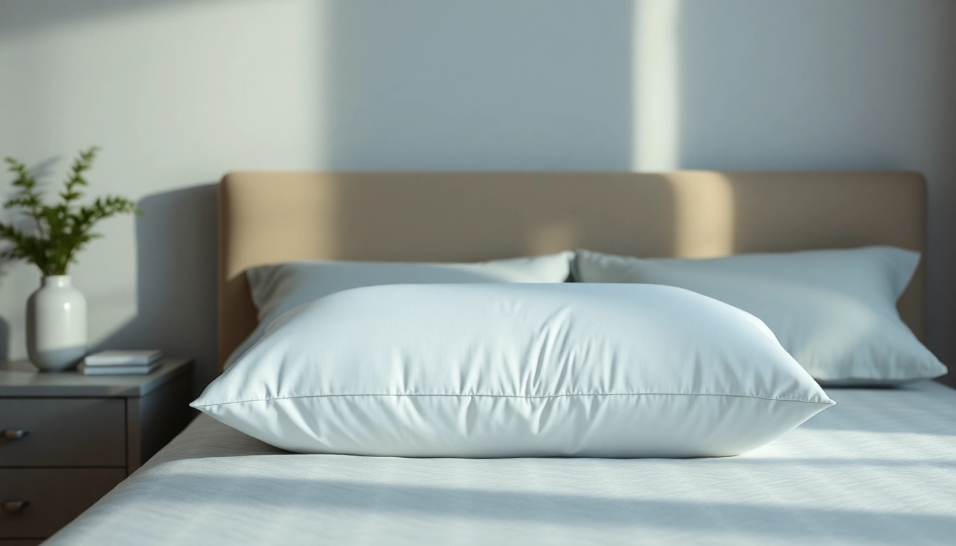 Experience a peaceful sleep with the tempur-breeze pro pillow in a serene bedroom setting.