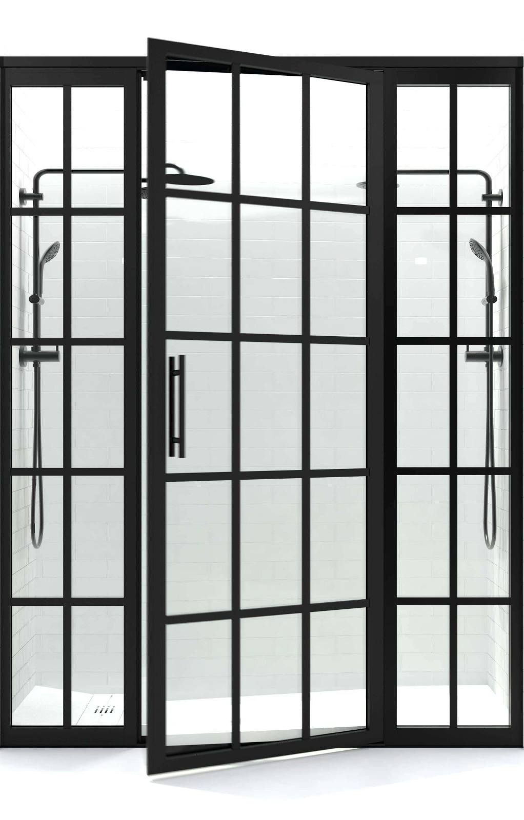 Semi-frameless Shower Screen for Modern Home Designs