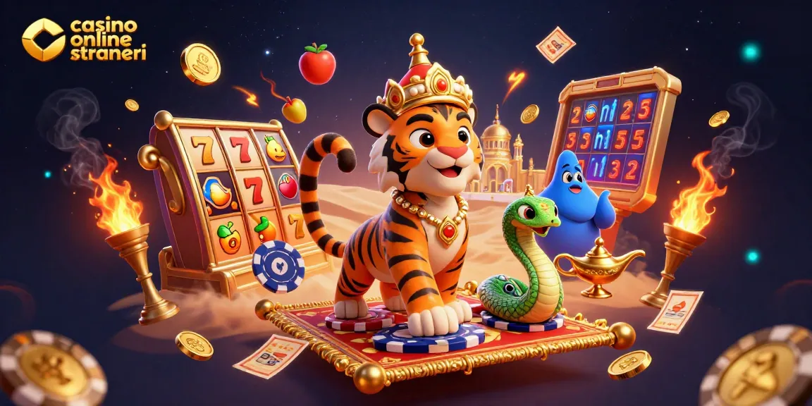 Vivi l'emozione dei casino online stranieri con questa illustrazione digitale dinamica e coinvolgente.