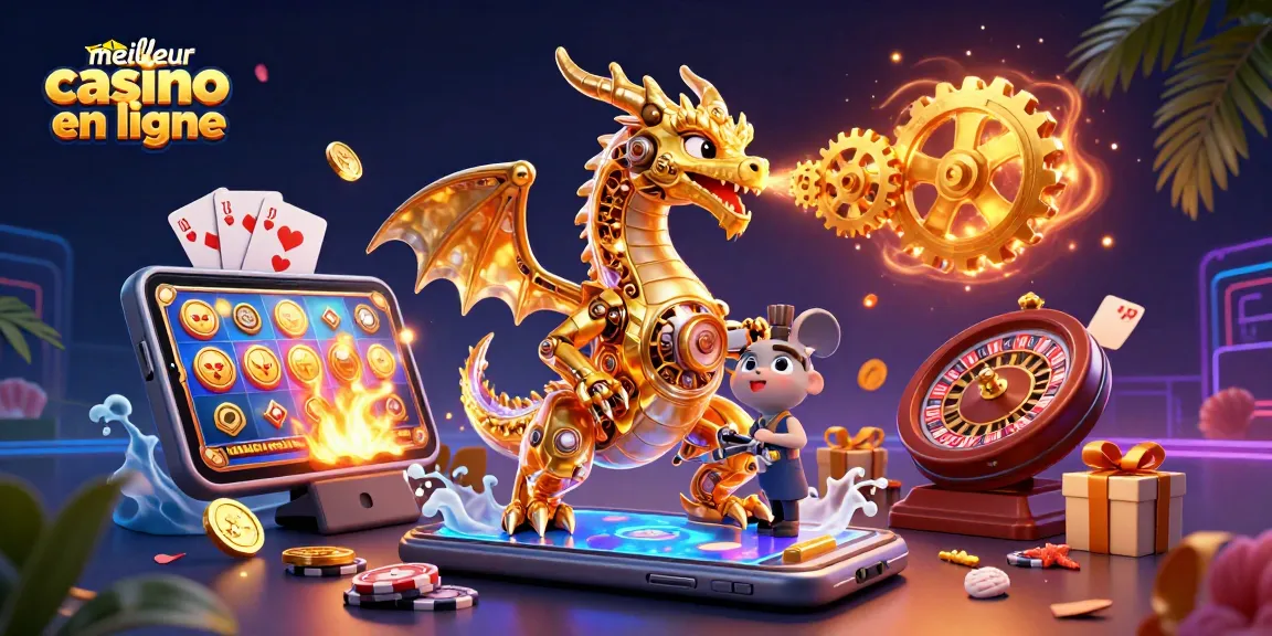 Gagnez au meilleur casino en ligne avec une ambiance fantastique et des jeux colorés.