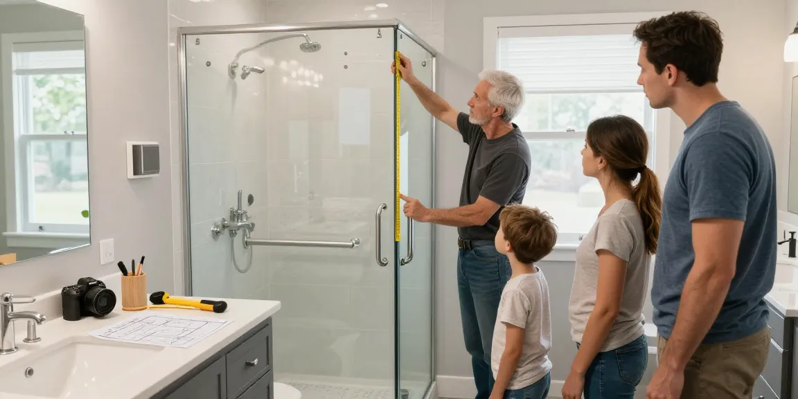 SafeHome bathroom renovation promoting accessibility with modern features for elder safety.