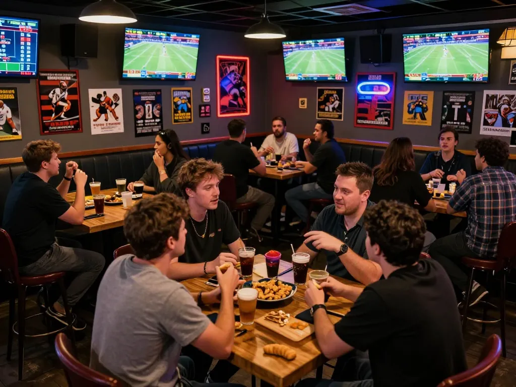 Rasakan sensasi taruhan olahraga di Paris888 bersama teman-teman di bar olahraga yang ramai.