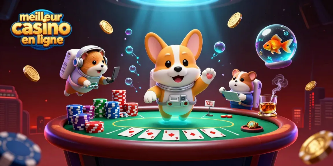 Vivez l'expérience du meilleur casino en ligne avec une illustration de jeu dynamique en 3D