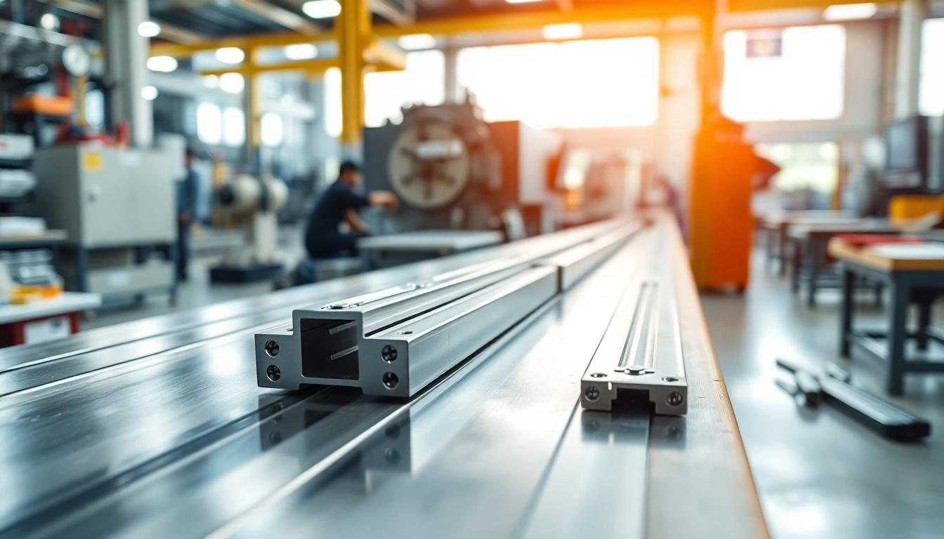 Explore high-quality drawer slides manufacturer showcasing precision engineered products in a vibrant factory.