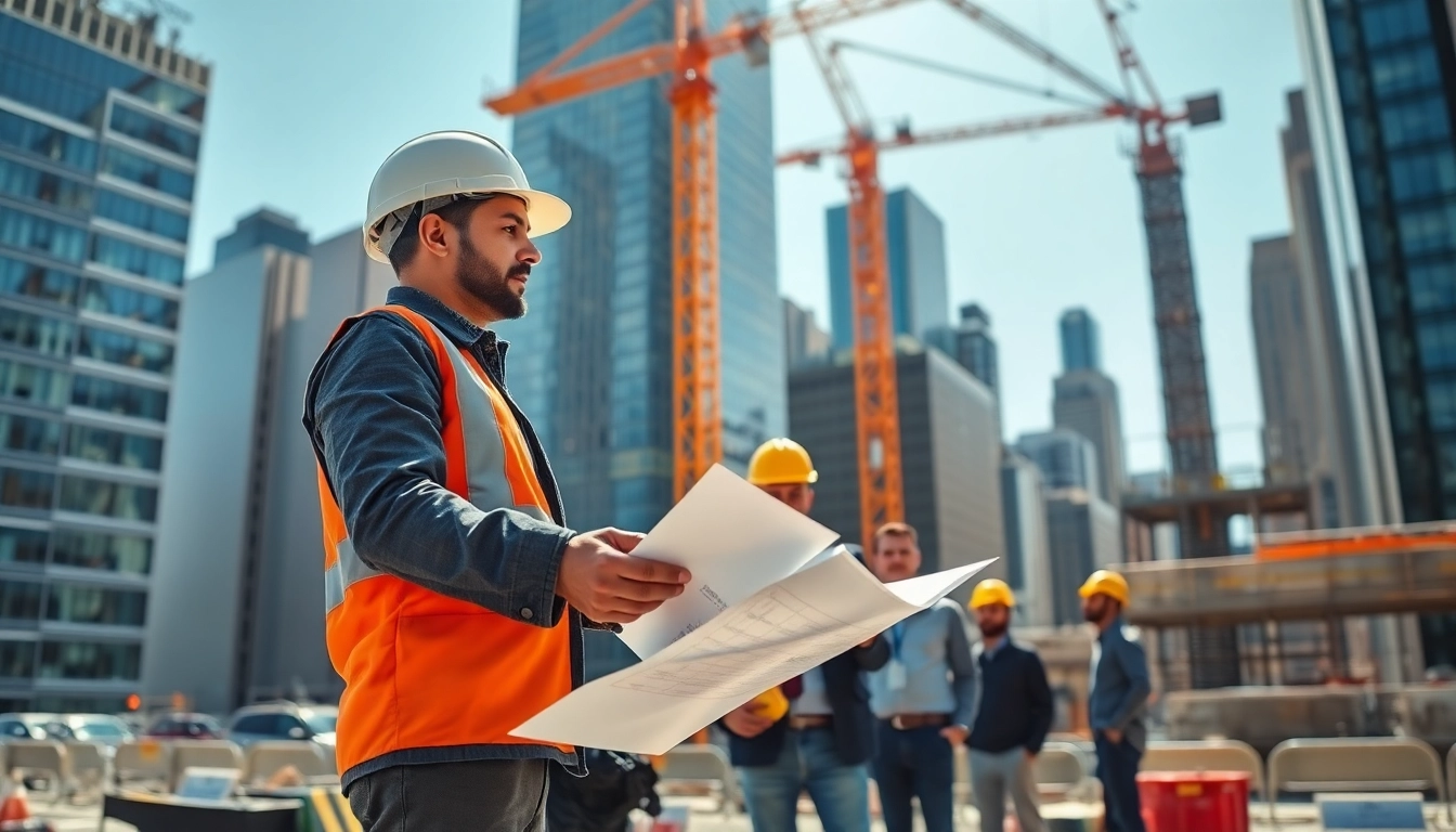 Manhattan General Contractor managing a construction project in New York City.