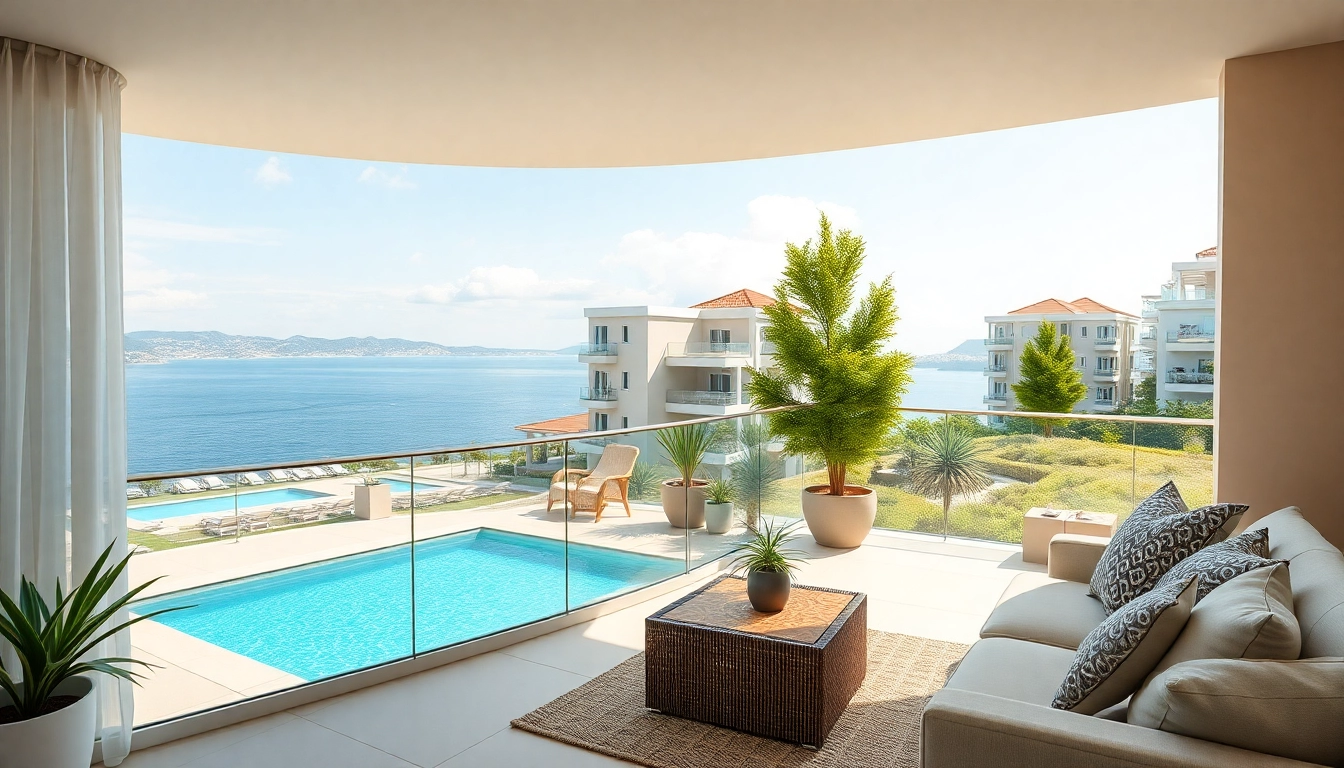 Vibrant apartments for sale in alanya turkey with stunning seaside views.
