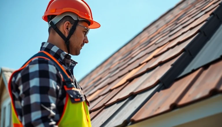 Inspecting high-quality roofing solutions with a focus on craftsmanship and durability.