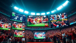 오징어티비의 다양한 스포츠 중계를 즐기는 모습