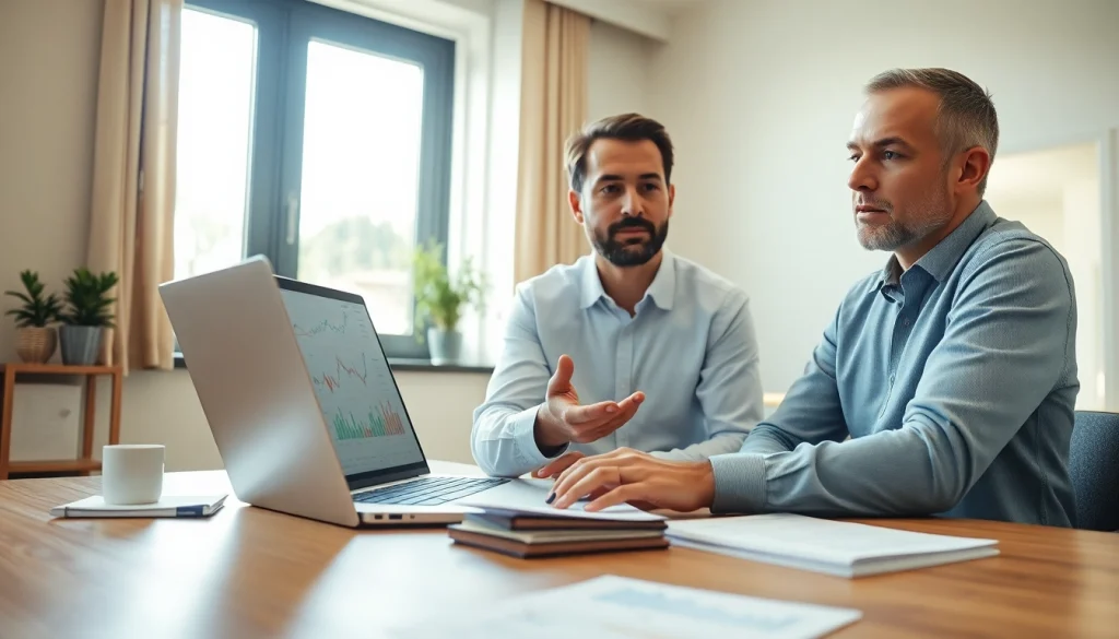 신용카드 현금화에 대한 상담 중인 금융 전문가의 모습