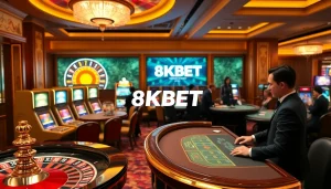 Experience the thrill of 8KBET with vibrant casino games and engaging players.
