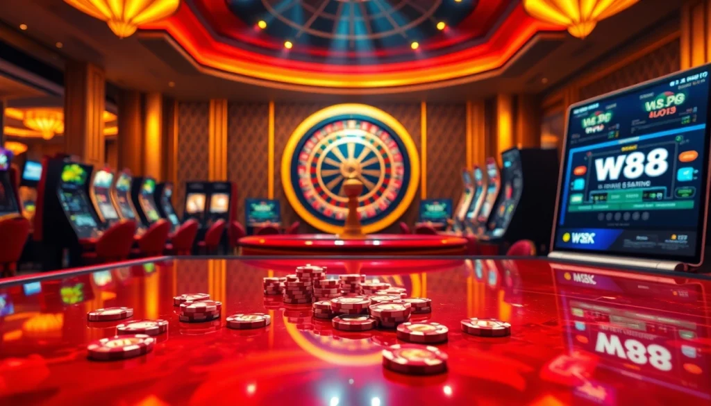 Experience the luxury of the W88 link with vibrant casino games and thrilling betting opportunities.