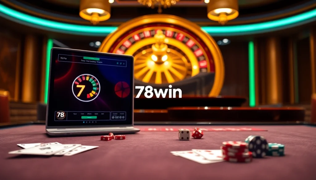 Experience thrilling gameplay at 78win's online casino with dynamic action and vibrant visuals.