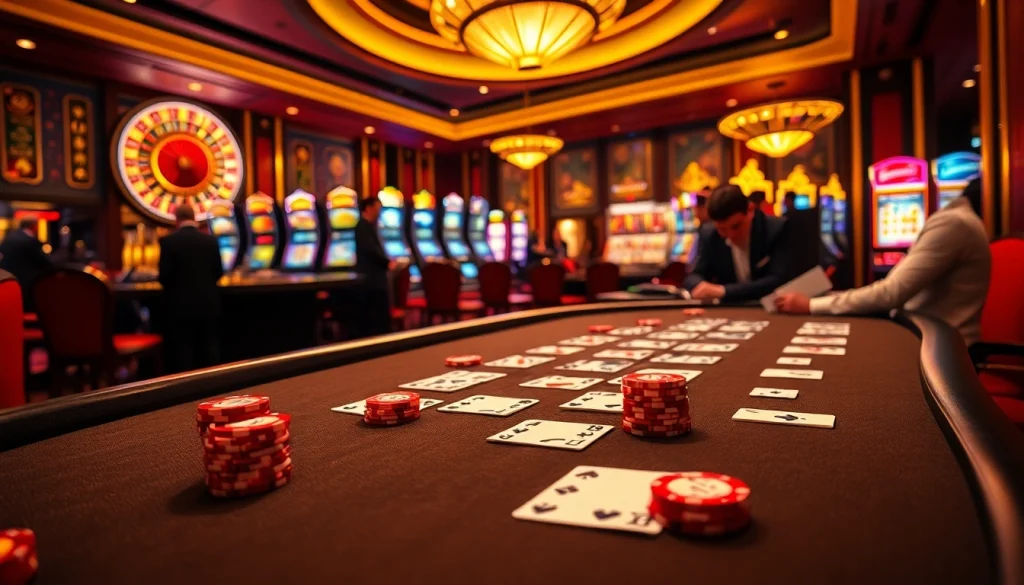 Experience strategic gameplay at https://jun88buzz.info/ with an exciting casino atmosphere